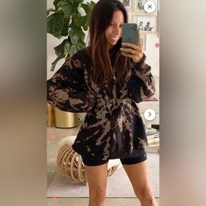 BFF&Babes Flip It Stitch Reverse Tie Dye Sweatshirt